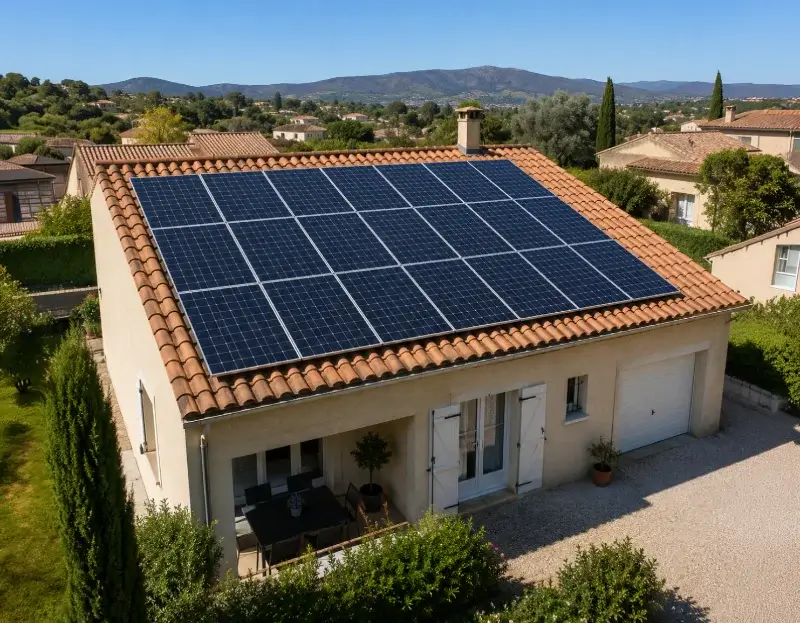 Prime à l'autoconsommation panneaux solaires Laglorieuse — aide financière de l'État